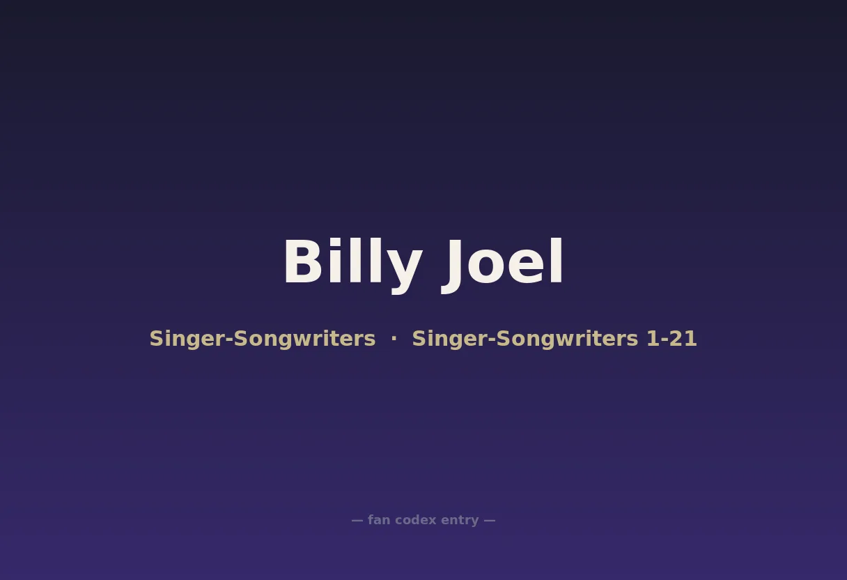 Billy Joel