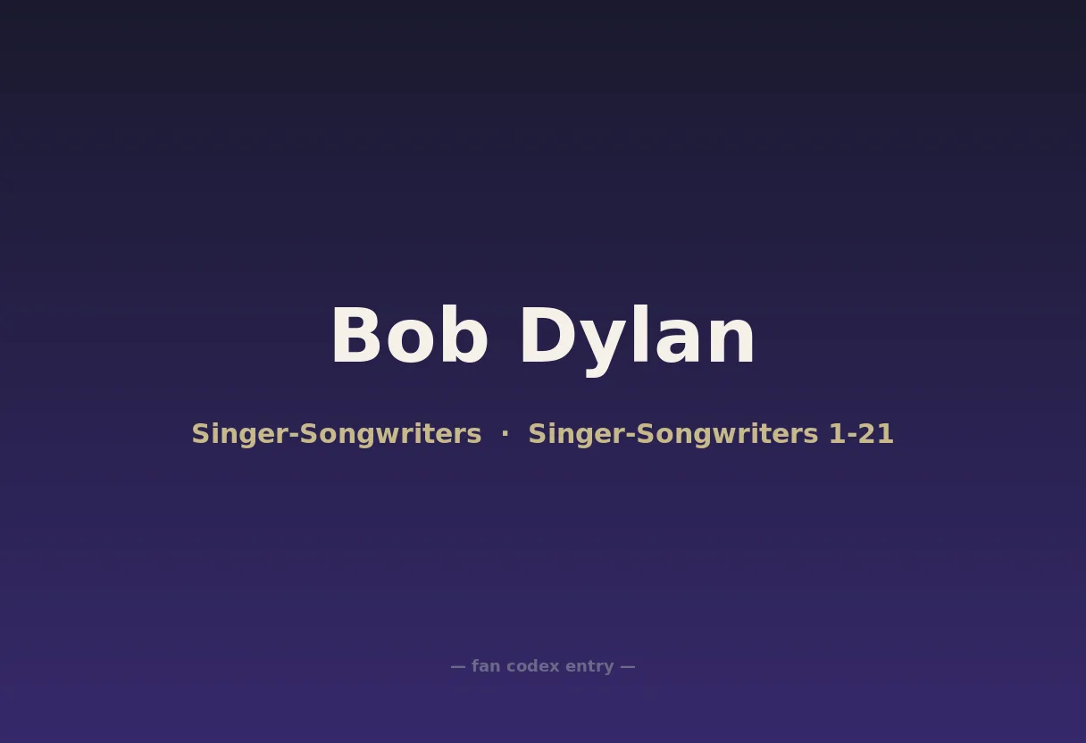 Bob Dylan