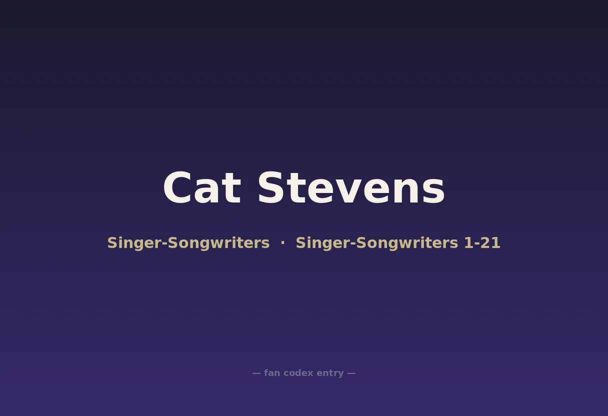 Cat Stevens