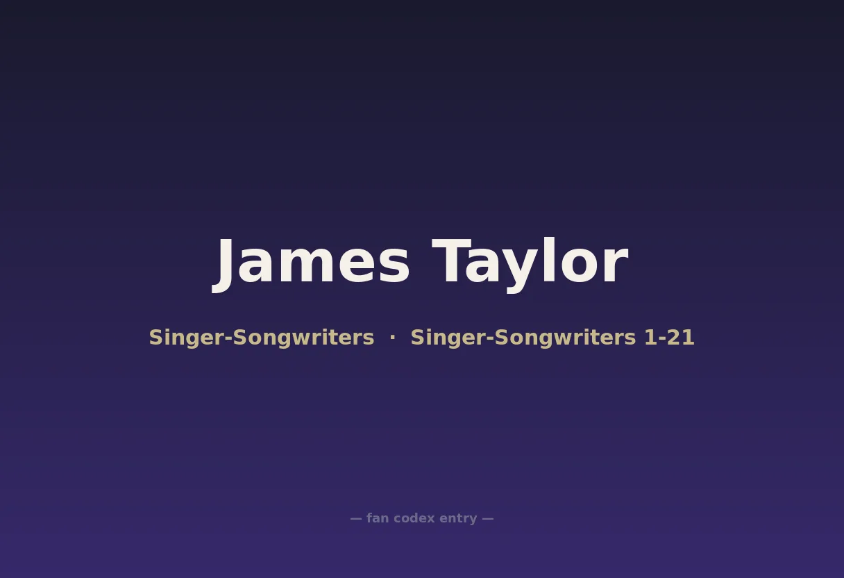 James Taylor